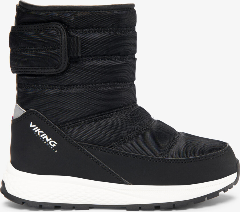 Equip Warm WP 1V Pull on Kids Black Waterproof Insulated Pull on