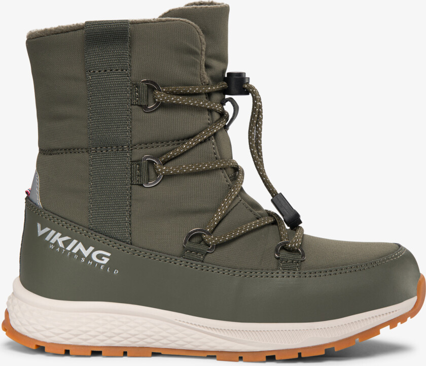 Equip Warm WP SL Jr Green Waterproof Insulated Speedlace