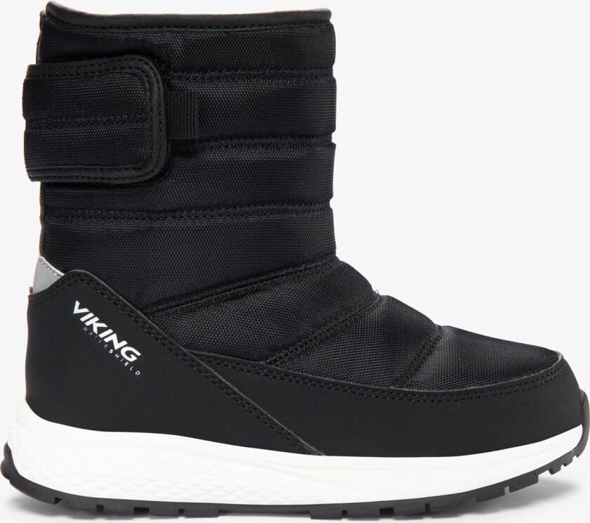 Equip Warm WP 1V Pull on Kids Black Waterproof Insulated Pull on