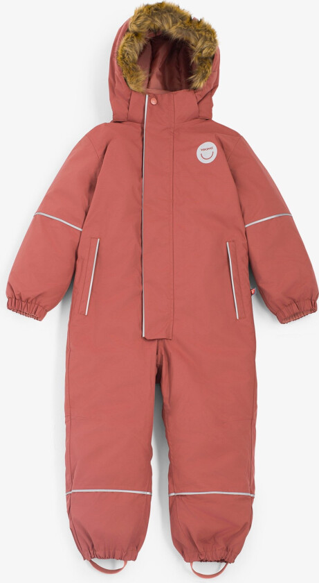 Viking Play Winter Playsuit Thermal Kids Pink