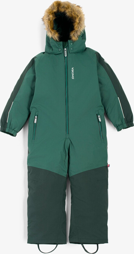 Viking Expower Insulated Playsuit Kids Green