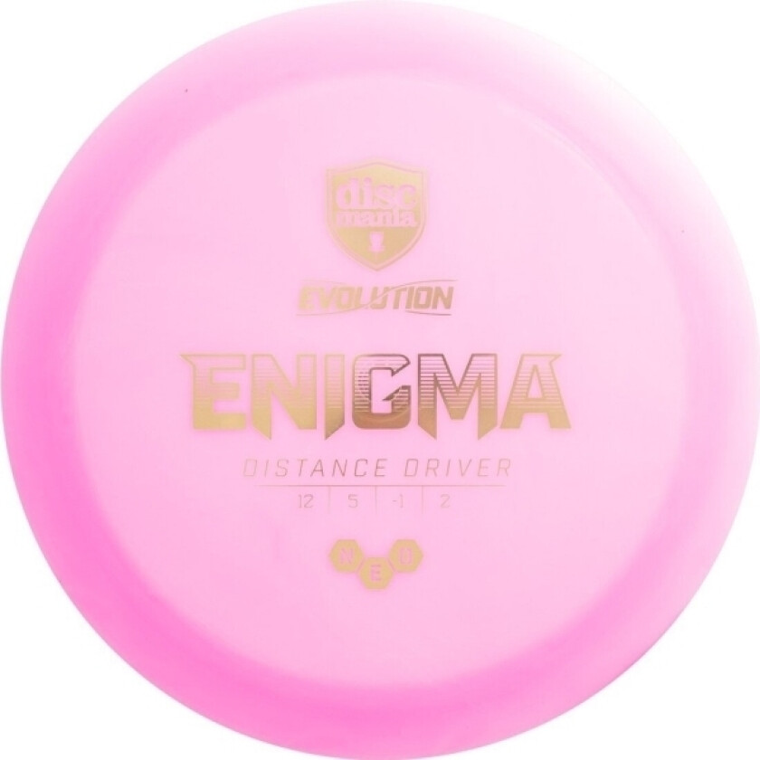 Discgolf Distance Driver Neo Enigma Evolution 12/5/-1/2 Pink