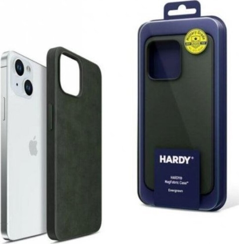 3Mk Etui Na Apple Iphone 15 Z Magsafe- 3Mk Hardy Magfabric Case Evergreen