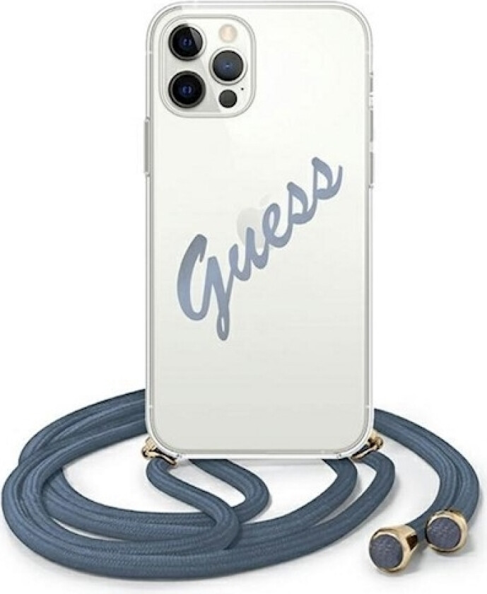 Guhcp12mcrtvsbl, Etui, Apple, Iphone 12 / Iphone 12 Pro, 15,5 Cm (6.1"), Blå, Gjennomsiktig