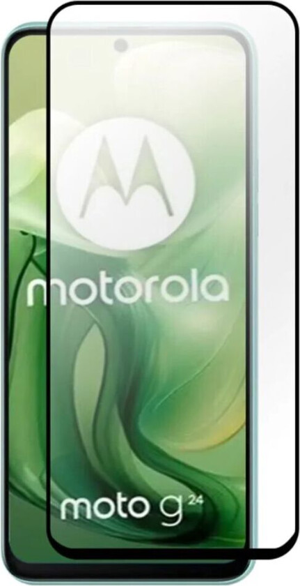 Motorola Moto G04 / G24 / G24 Power RURIHAI - Skjermbeskytter - Case-Friendly - Full-Fit - Sort