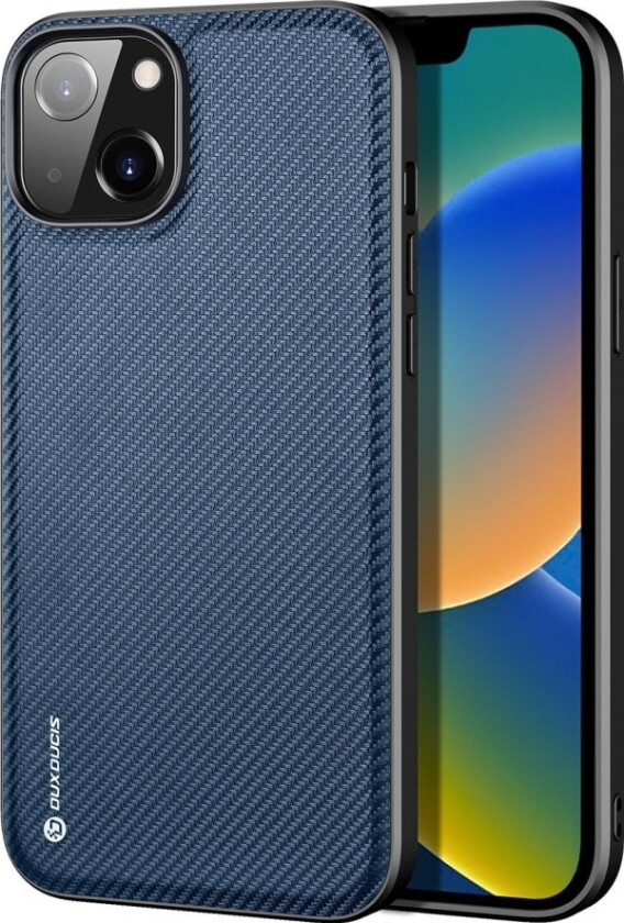 Fino-Deksel Dekket Med Nylonmateriale Iphone 14 Blå