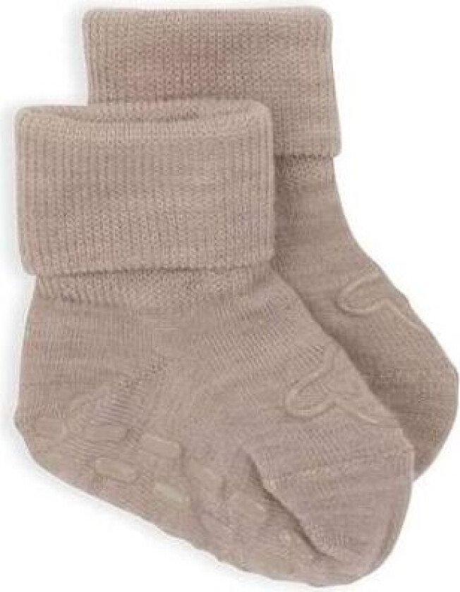 antiskli Ullsokker til småbarn, Beige