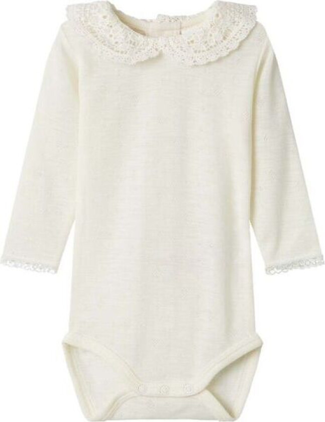 Name It Nbfwang Needle body i ull m/krage, Snow White