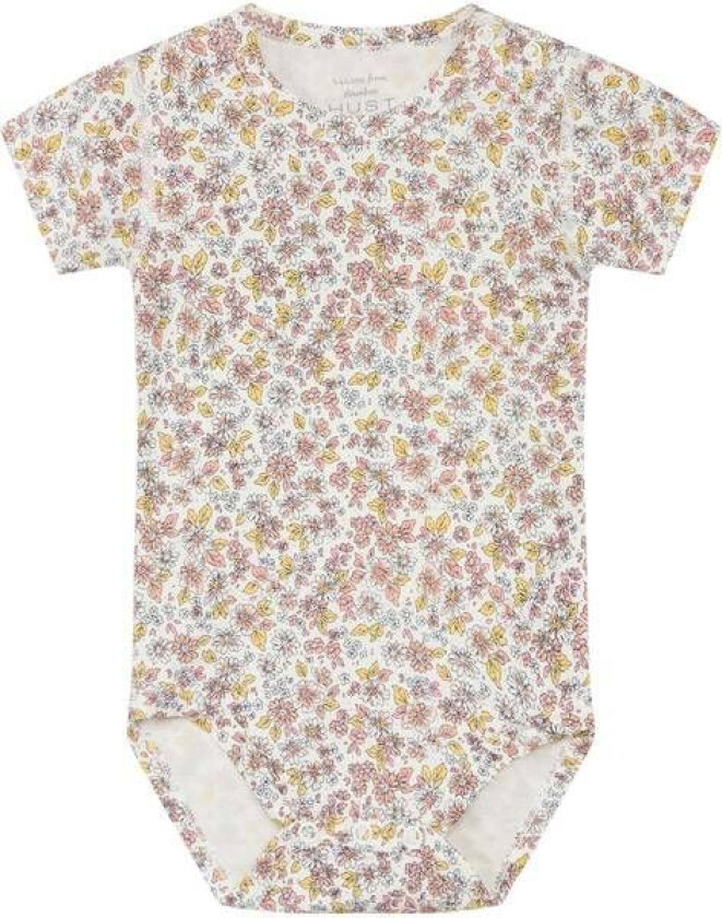 Hust & Claire Bue kortermet body i bambus, ivory