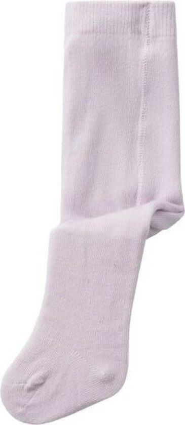 Name It Nbfwak strømpebukse i ull/bomull, Lilac Ash
