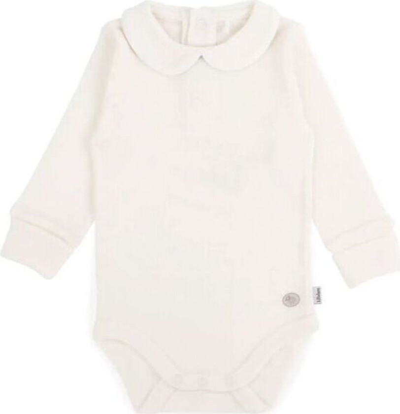 ullbody med krage, Hvit