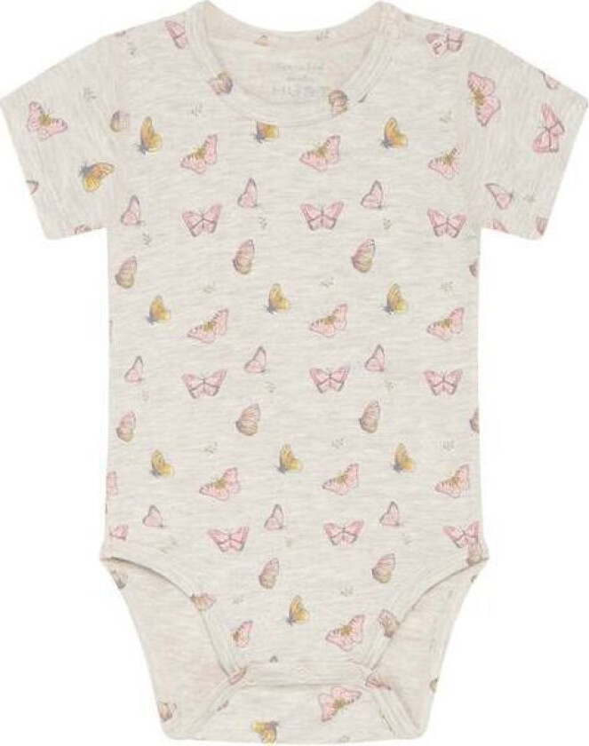 Hust & Claire Bue kortermet body i bambus, shrimp