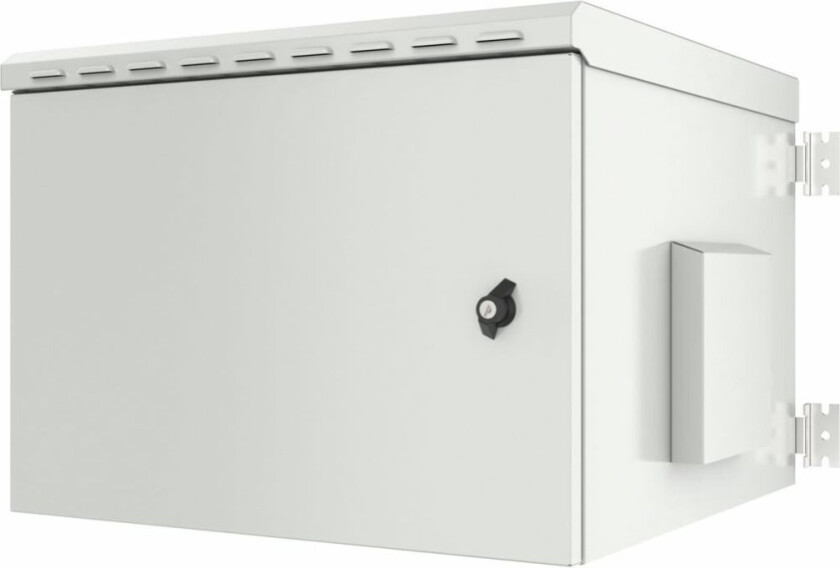 By Logon - Rack Skap - 60 X 60 - Veggmonterbar - Hvit, Ral 7035 - 7U - 19"