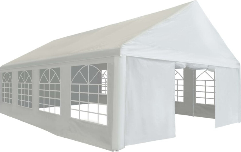 Festtelt PE 5x8 m hvit