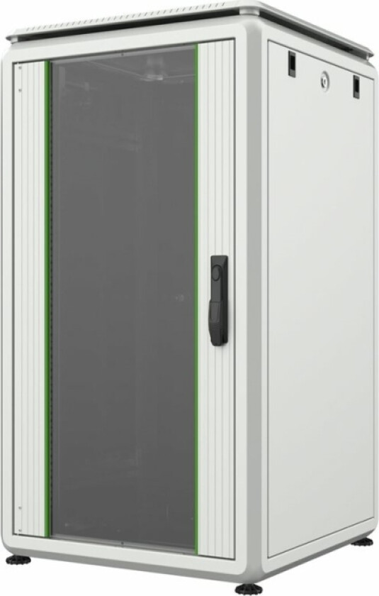 By Logon Data Line - Rack Skap - 600 X 600 Mm, Data Line - Free-Standing - Hvit - 20U - 19"