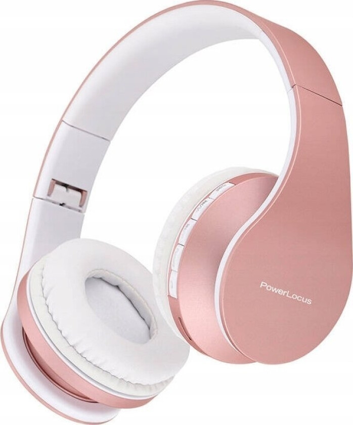 Powerlocus P1 Trådløse Hodetelefoner (Rose Gull)