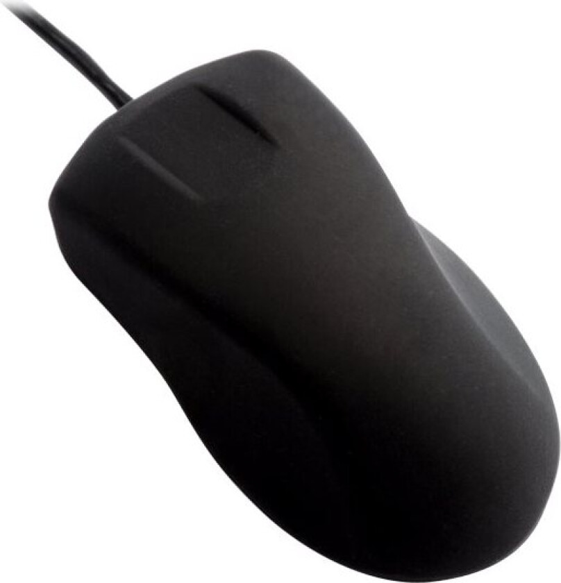 Active Key Medical Medium - Mus - Sykehus - Vaskbar - Høyre- Og Venstrehåndet - Laser - 2 Knapper - Kablet - Usb - Svart