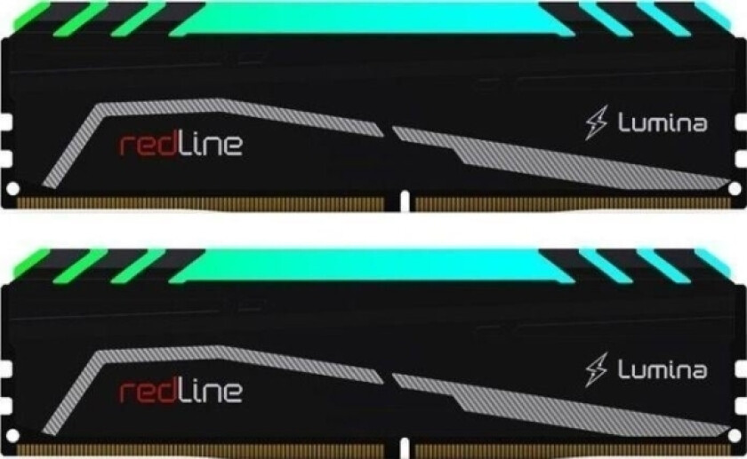 Mushkin Ddr5 - 32Gb - 6400 - Cl - 32 (2X 16 Gb) Dual Kit, Memory (Black, Mla5c640bggp16gx2, Redline Lumina)