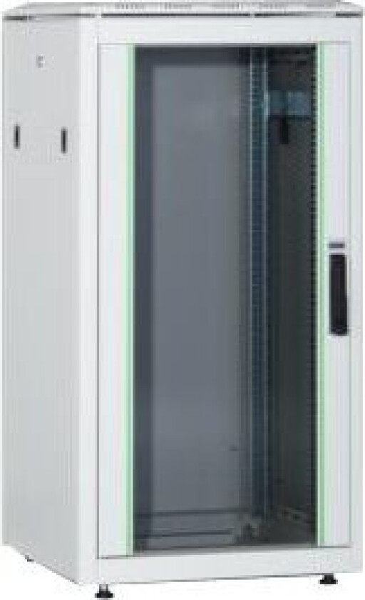 Unique Dn-19 26U-6/10-1 - Rack Skap - Lysegrå, Ral 7035 - 26U - 19"