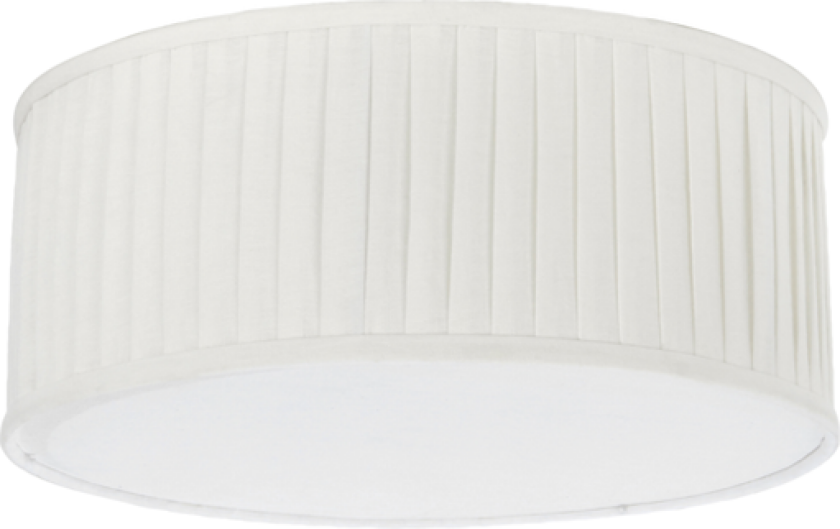 Plafond Plissé 45 cm Offwhite