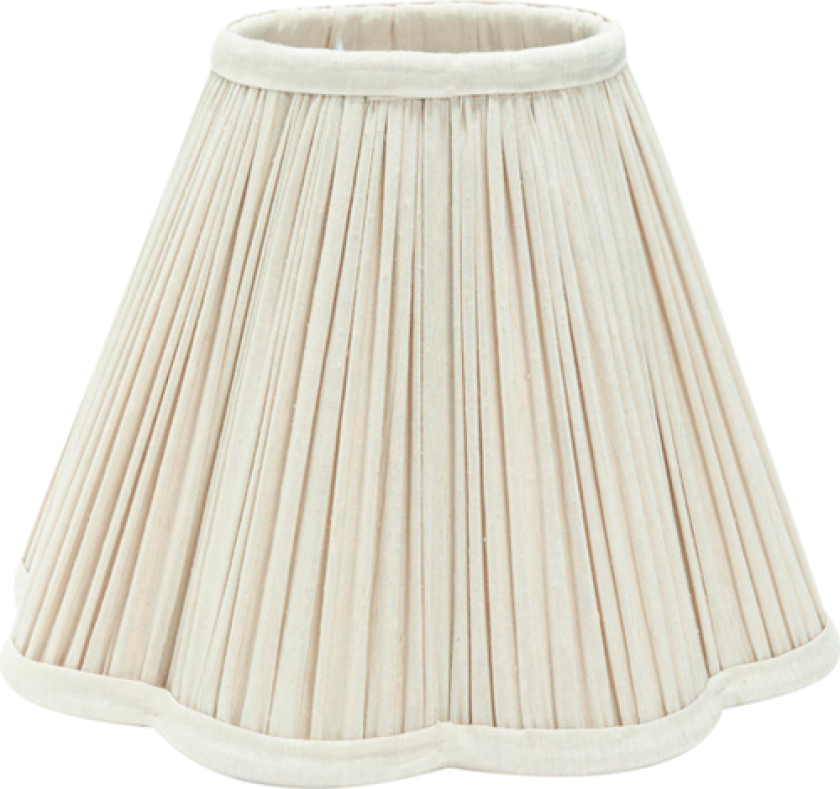 Lampeskjerm Siv Plissé 30 cm Ivory