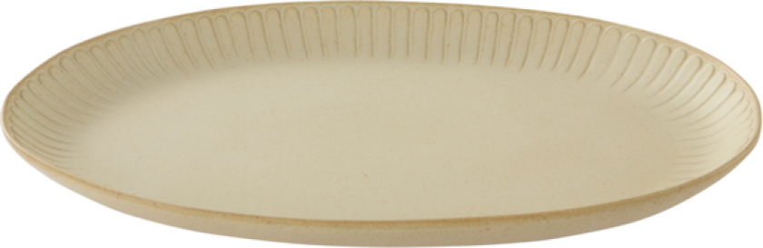 ALVIA serveringsfat 43x32 cm Ecru Fine Pottery
