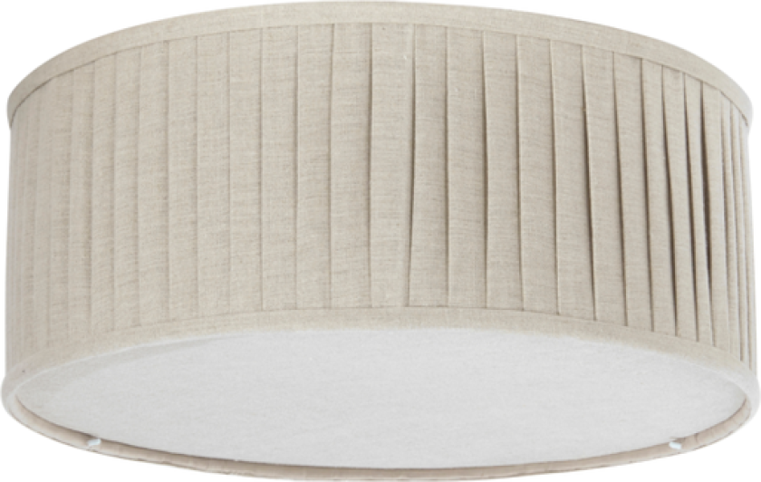Plafond Plissé 45 cm Natur