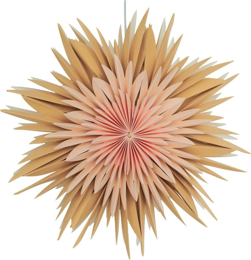 Maja adventsstjerne Ø50 cm Orange