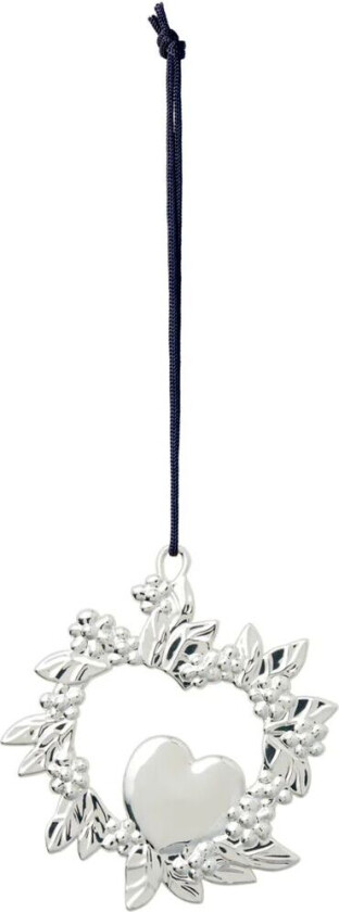 Wild Heart juleanheng 8 cm Sølvbelagt