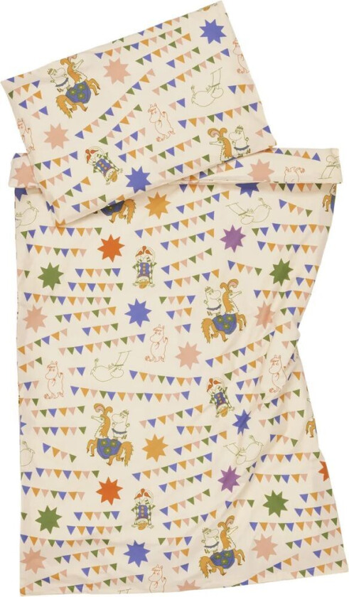 Mummitrollet sengesett 85x125 cm Sirkus