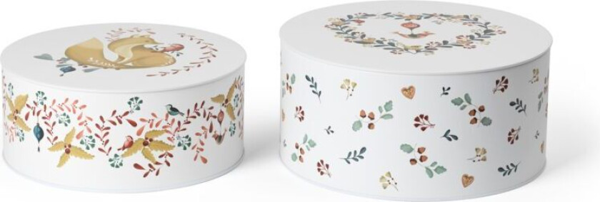 Grand Cru Cottage oppbevaringsboks stor, 2 deler Hvit