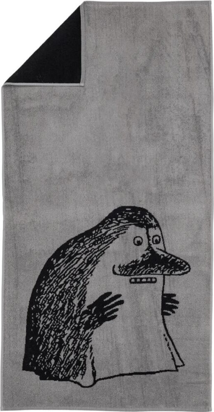 Mummitrollet badehåndkle 70 x 140 cm Hufsa, grå