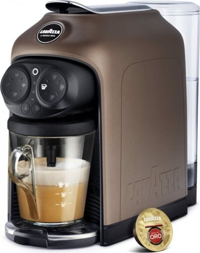 Deséa, Kapseldrevet kaffemaskin, 1,1 l, Kaffe kapsyl, 1500 W, Brun