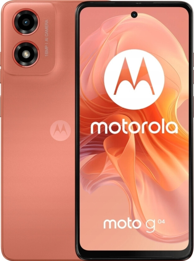 Smarttelefon Motorola Moto G04 4/128Gb Oransje