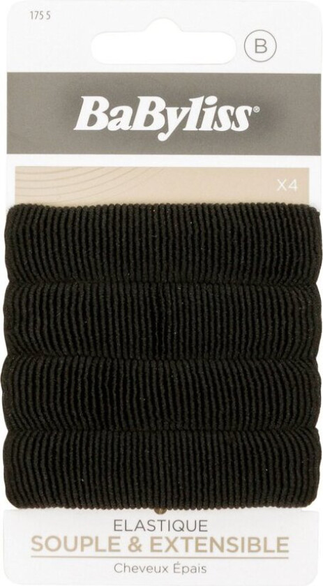 Thick Hair Ties 4pcs