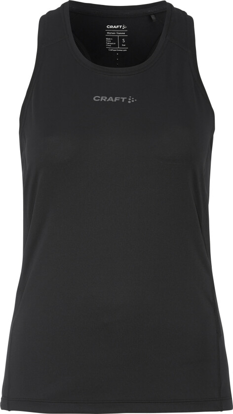 Women's Advance Essence Singlet 2 Black L