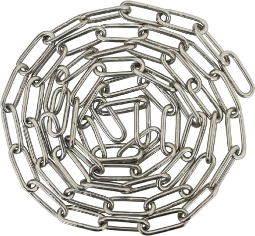 Bilde av Home It® Langleddet Kæde 4 Mm X 2 Meter Rustfrit Stål