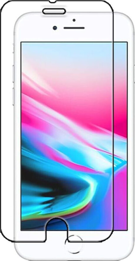 iPhone 8 Plus Skjermbeskytter i Herdet Glass Clear Retail