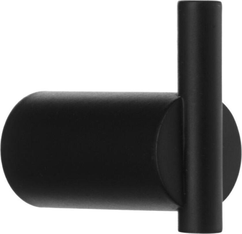 Enkelkrok Matt Svart Høyde 30 Mm Beslagsboden