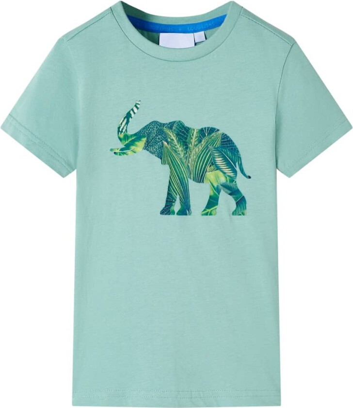 T-skjorte for barn lysekaki 116