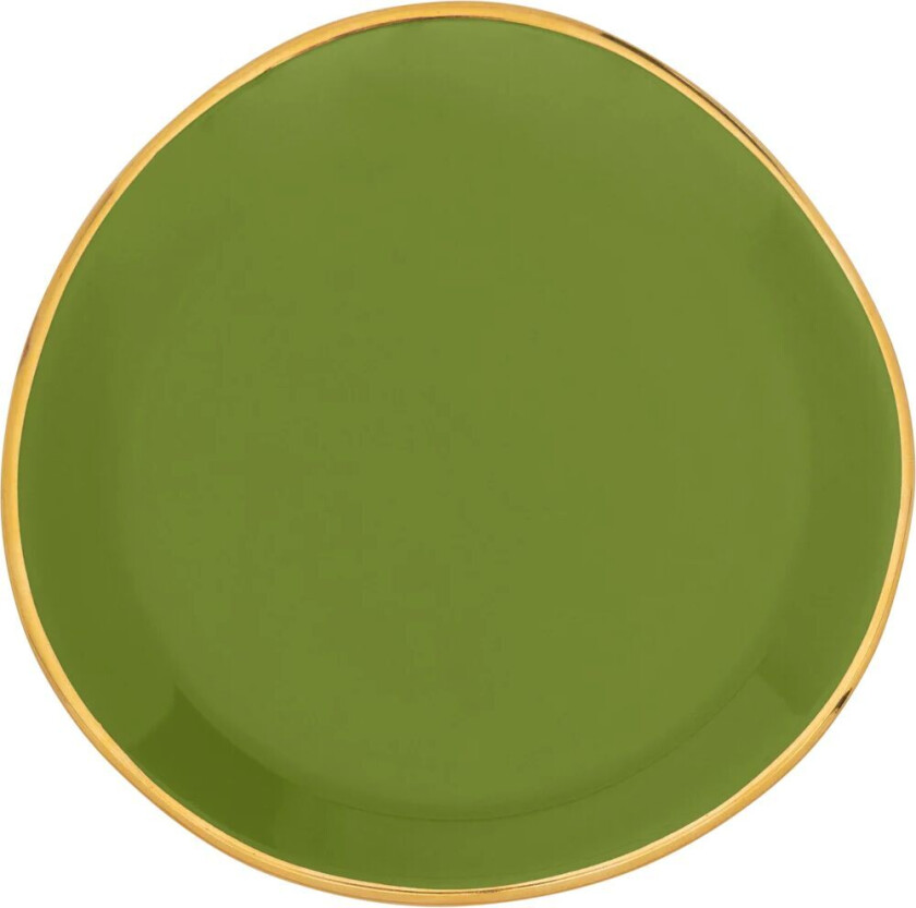 Good Morning tallerken 9 cm Eviggrønn kvist