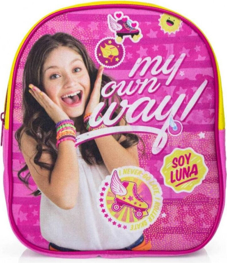 Soy Luna Mini Ryggsekk Skolesekk 24x20x8cm