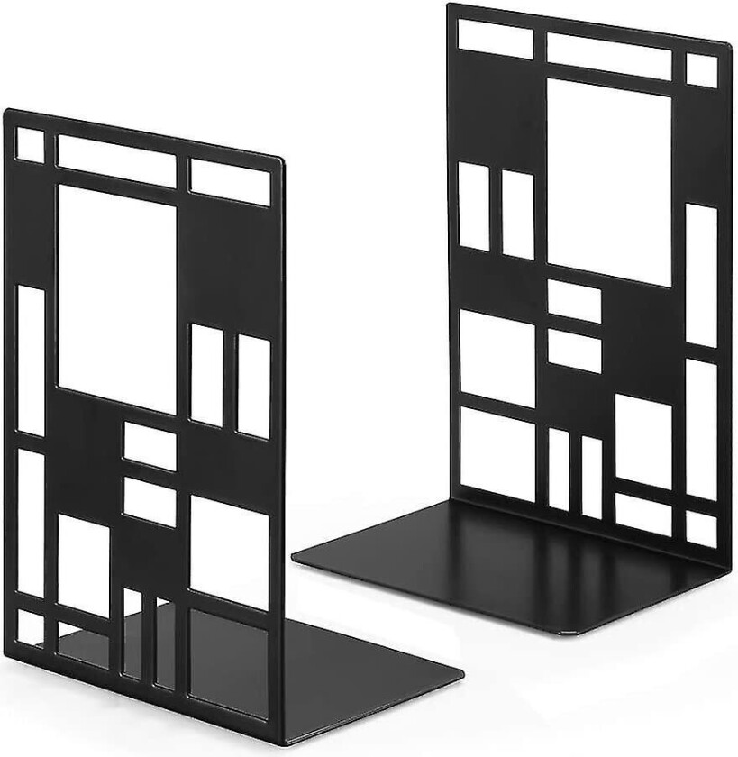 metall usynlige bokstøtter