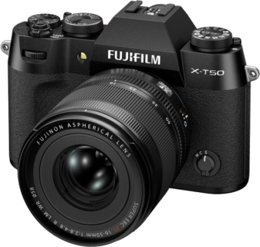 X-T50 Systemkamera + 16-50 Mm Objektiv, Sort