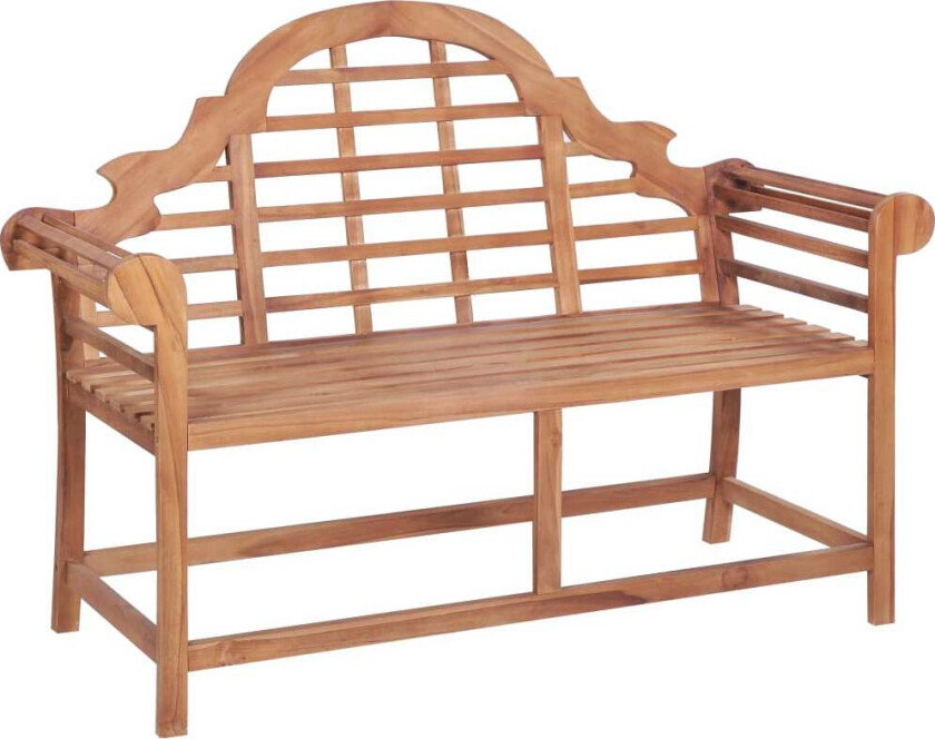 Hagebenk 127x58,5x92,5 cm heltre teak