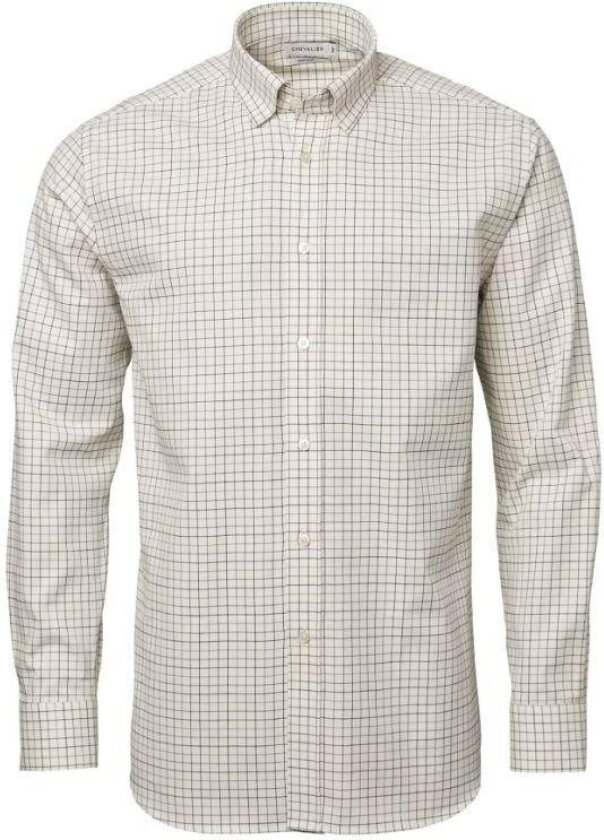 Luton Shooting Fit Shirt Men Stormy Blue Tattersall