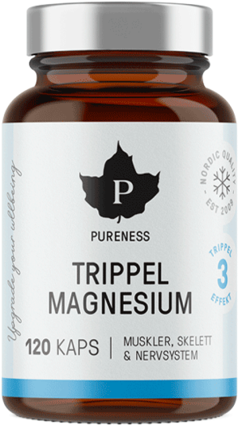 Trippel Magnesium 120 kapslar