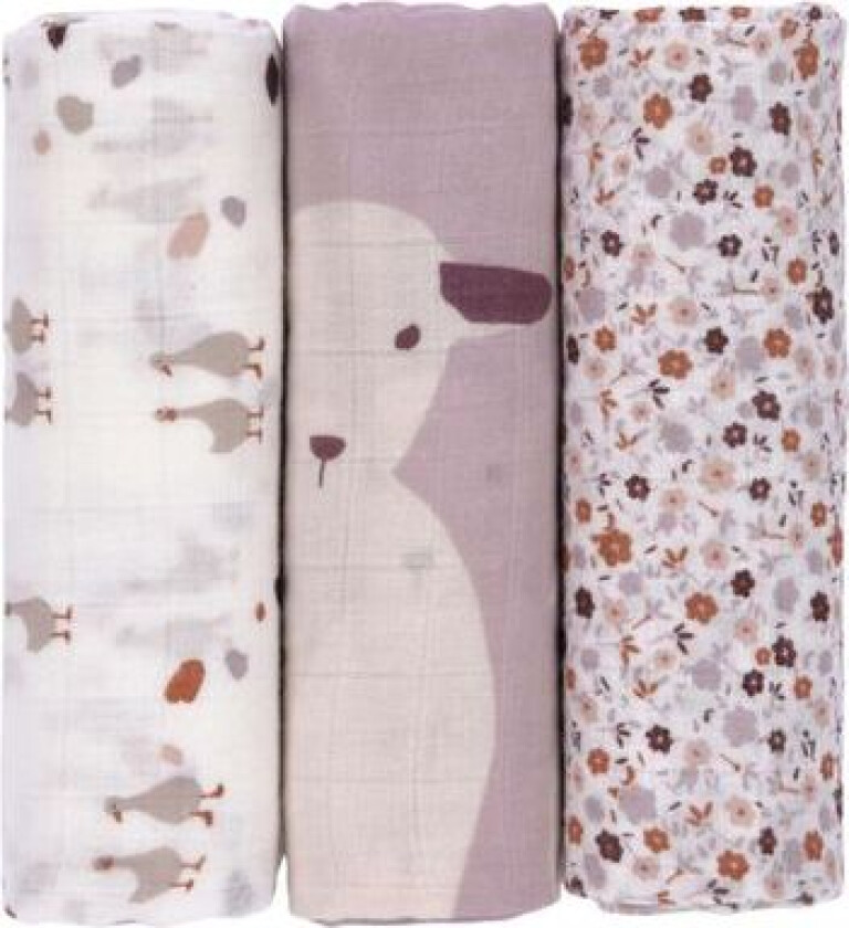 - Gulpeklut/Swaddle 3-pk Little Water Swan