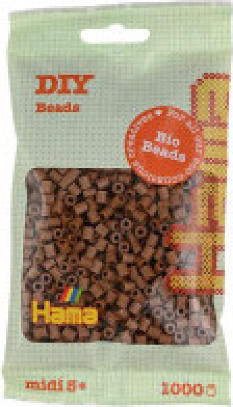 Bio Midi Perler 190-76 Nougat - 1000stk