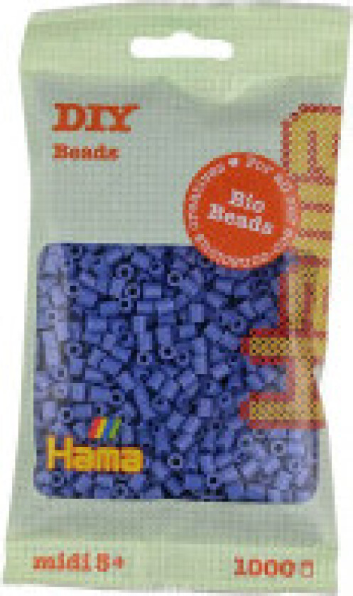 Bio Midi perler 190-07 Lavendel - 1000stk